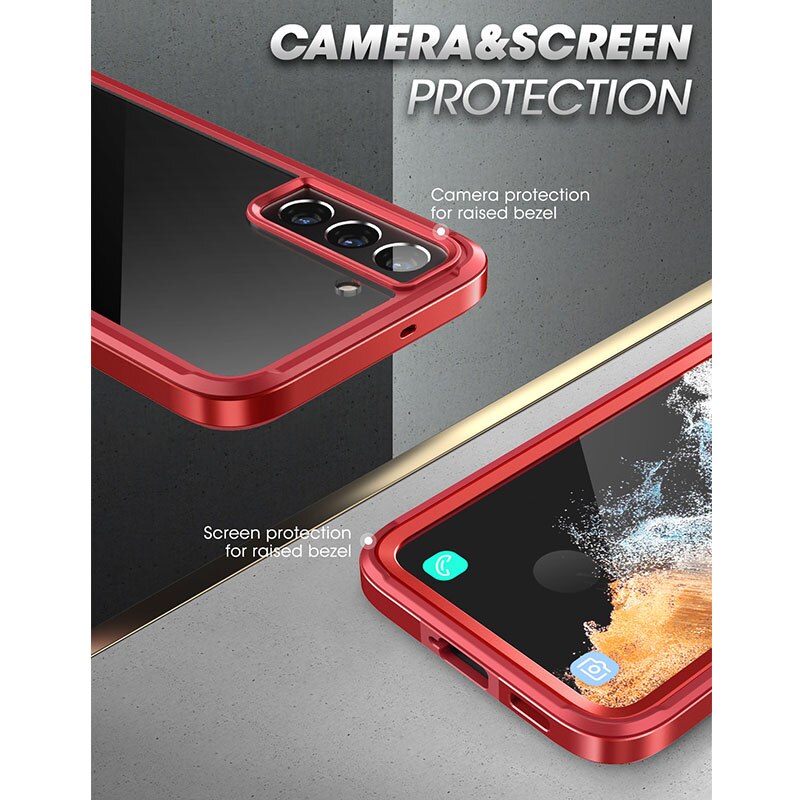 Galaxy S22 Case Built-in Screen Protector