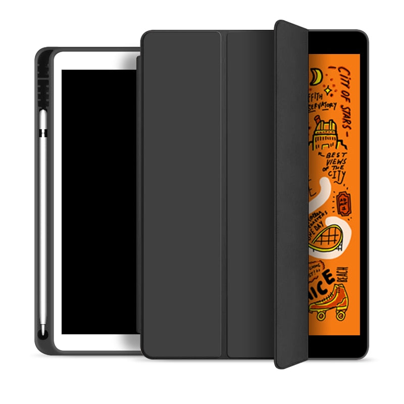 iPad with Pencil Holder Cover Case