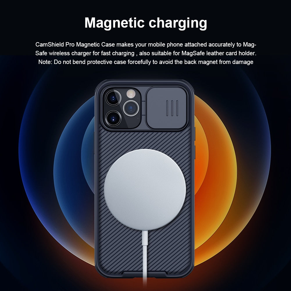 Magnetic iPhone Case Camera Protection Cover