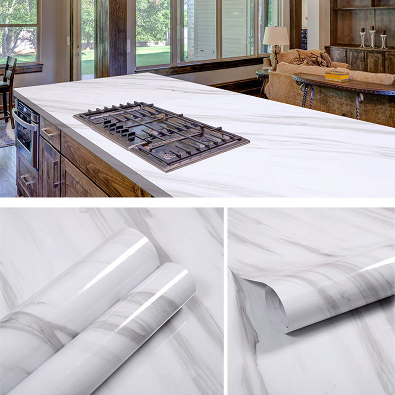 Modern Waterproof Marble Wallpaper Contact Paper