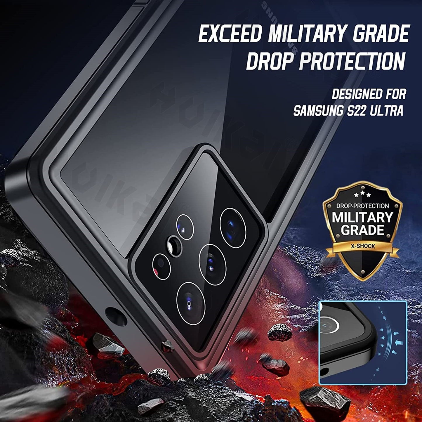 Full Protection Heavy Duty Shockproof Galaxy Cover