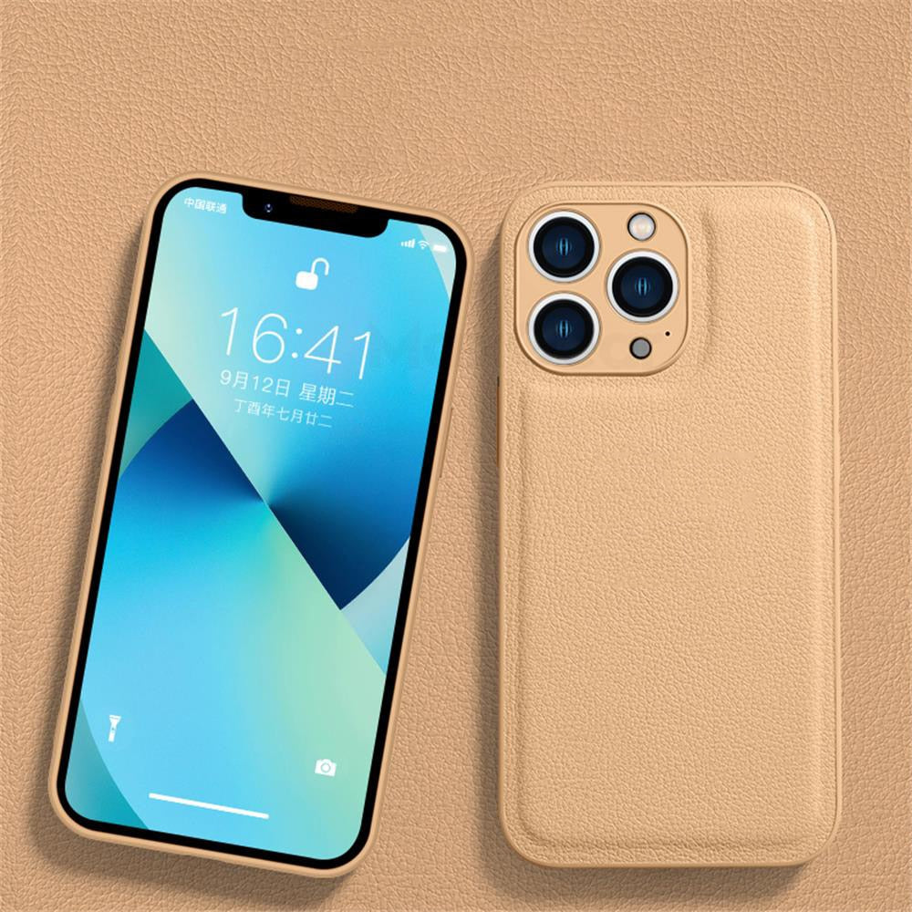 iPhone Leather Shockproof Soft Protective Cover