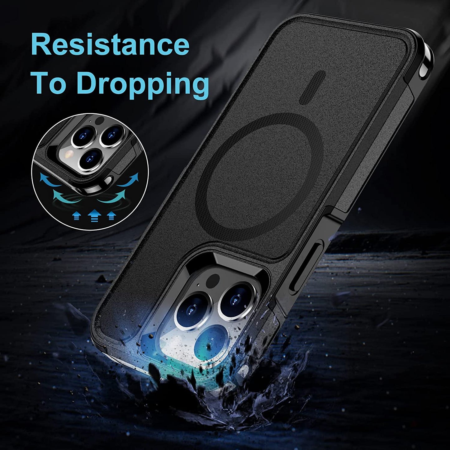iPhone 13 Magnetic Case Military Grade