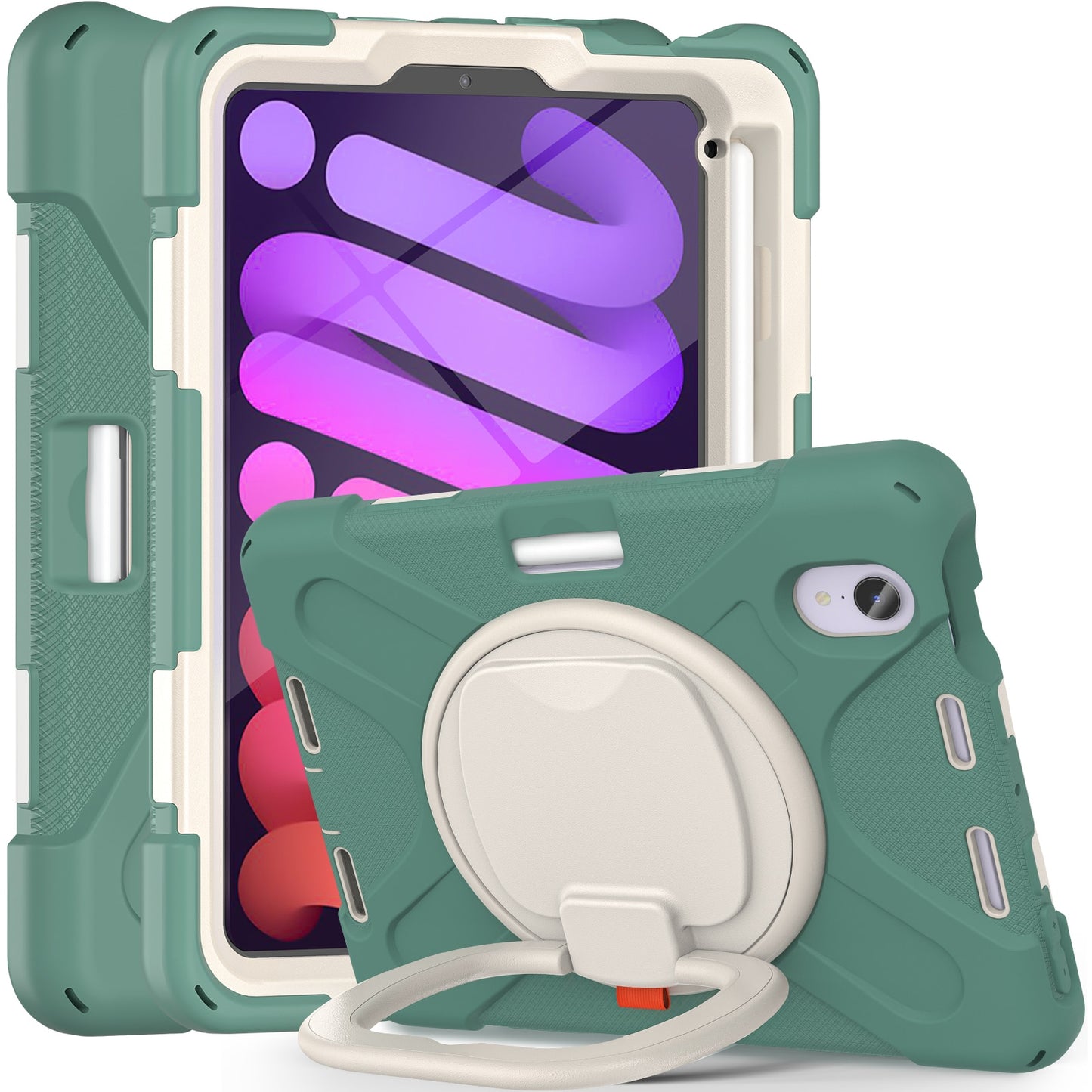 iPad mini Case Shockproof Handle Stand Case