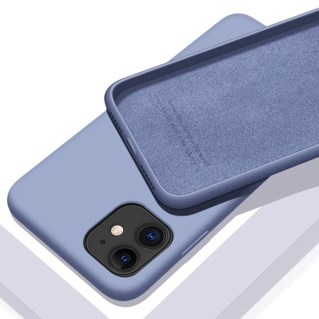 Silicone Soft Cover For iPhone