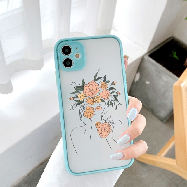 Flower Girl iPhone Case Protection