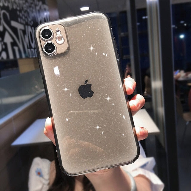 Fluorescent Glitter iPhone Case