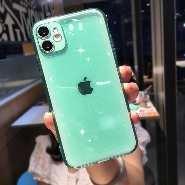 Fluorescent Glitter iPhone Case