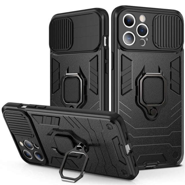 Camera Protection Armor iPhone Case