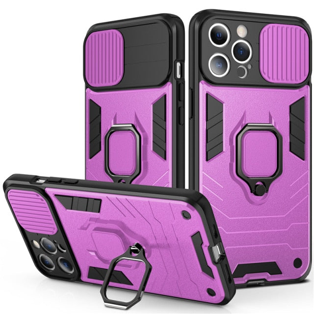 Camera Protection Armor iPhone Case