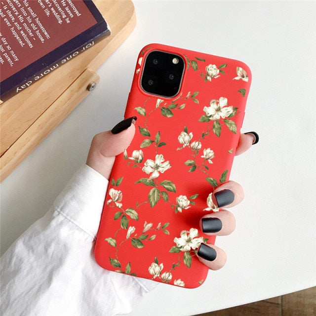Flower Soft TPU iPhone Case