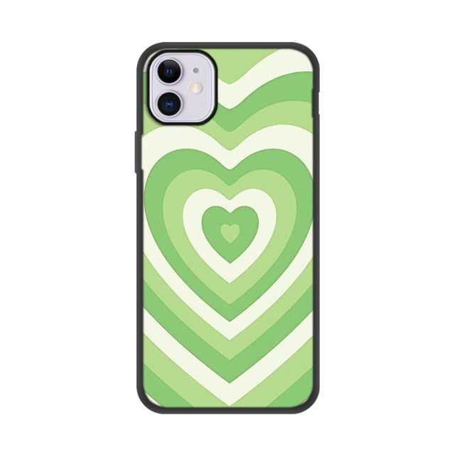 Heart Circle iPhone Case