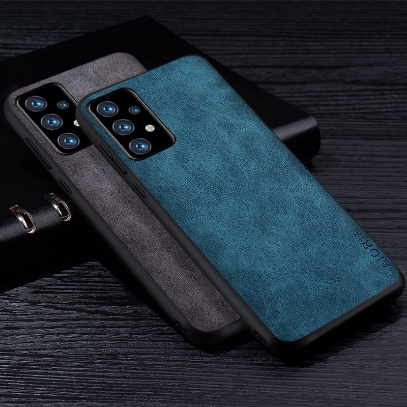 Best Galaxy A52 Case Premium PU Leather