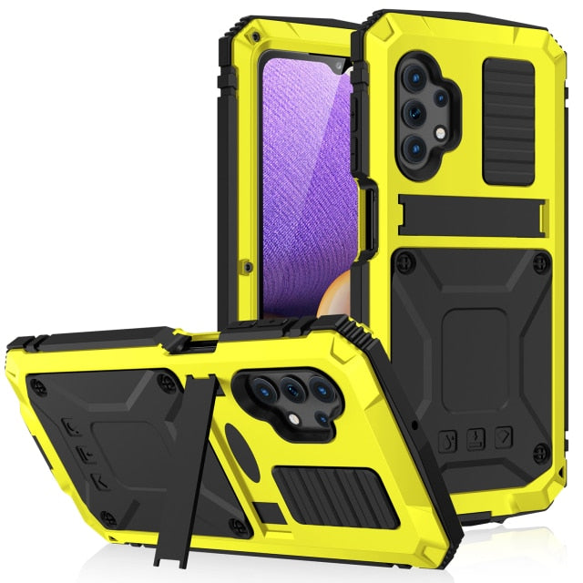 Shockproof Galaxy Cover With Stand
