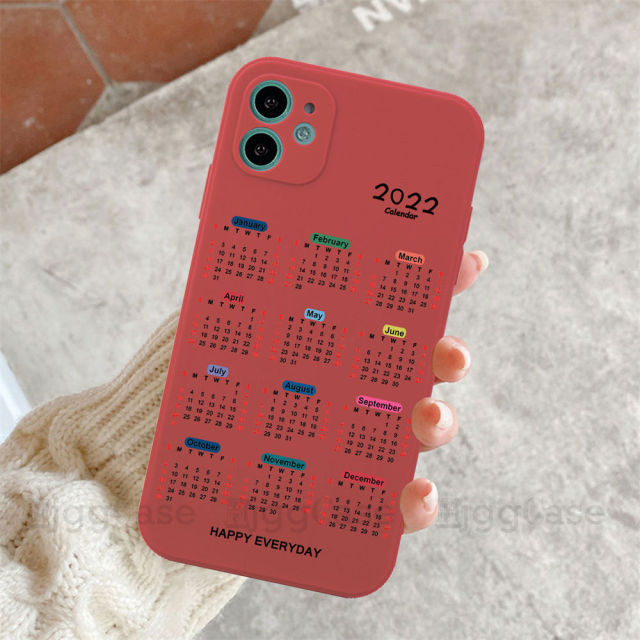 2022 Calendar iPhone Case