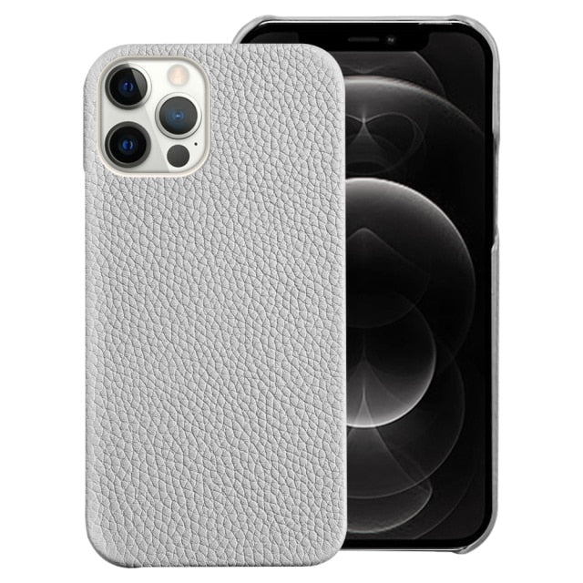 Luxury Leather iPhone Case Cover