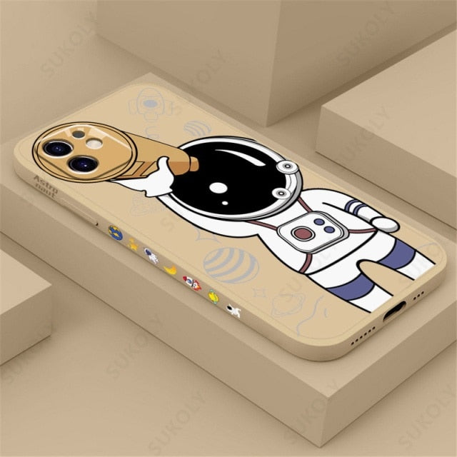 iPhone Case Creative Astronaut