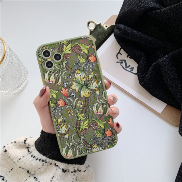 Flower Shockproof iPhone Cover