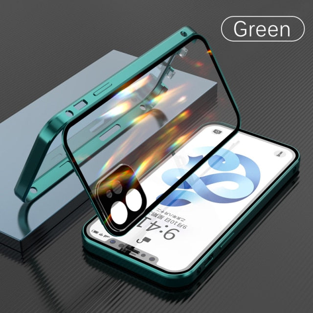Glass Cover For iPhone Case