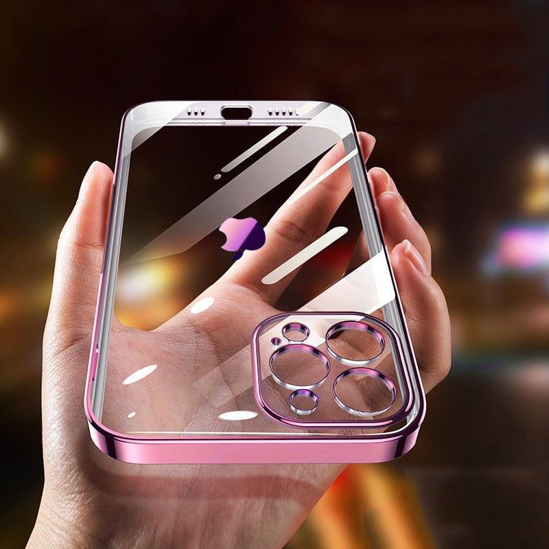 Clear Soft iPhone Shockproof Cover