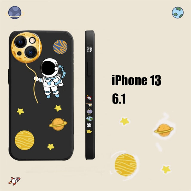 Astronaut Silicone iPhone Case
