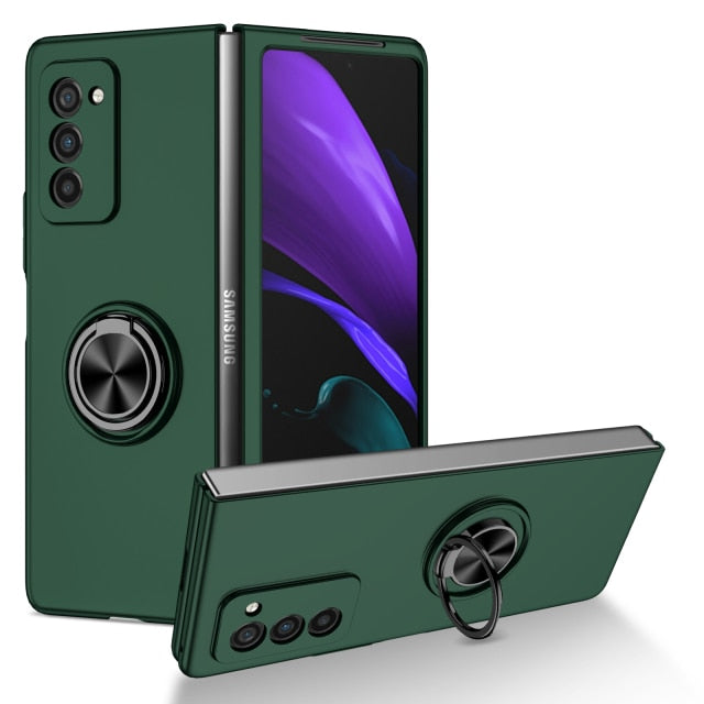 Galaxy Z Fold 3 Metal Ring Kickstand Case