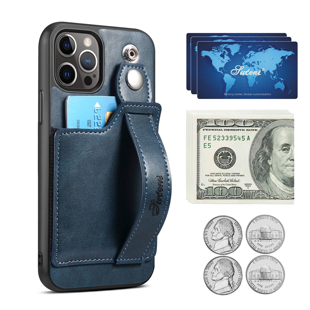Shockproof Holder Wallet Credit Card iPhone Case