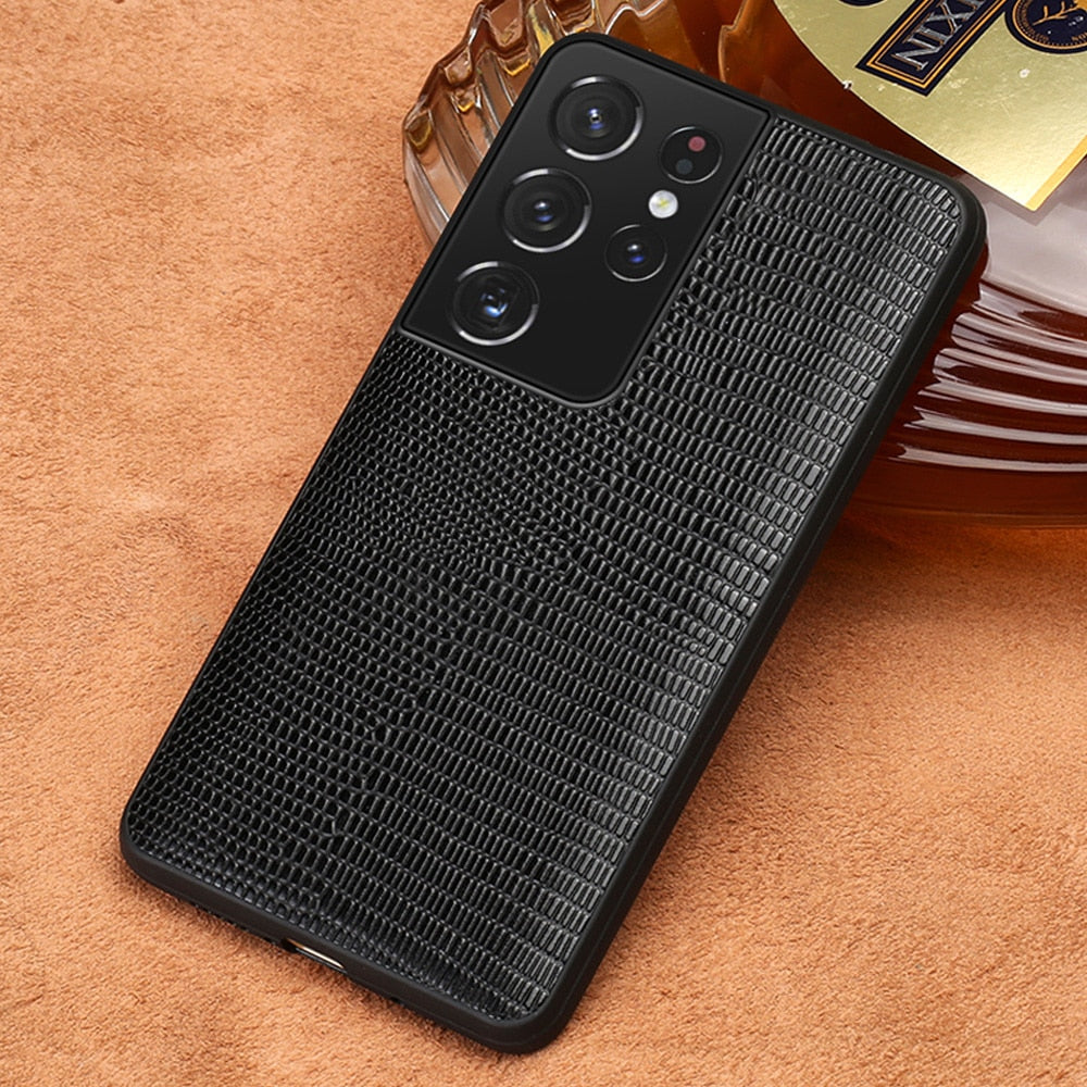 Premium Leather Protective Galaxy Cover