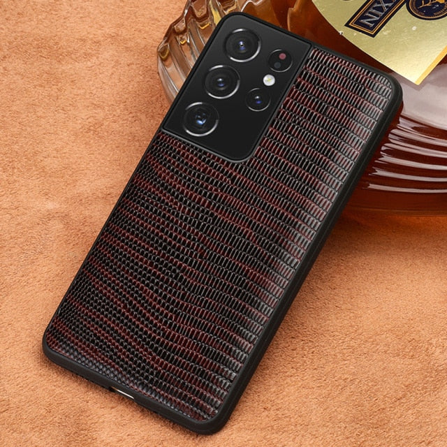 Premium Leather Protective Galaxy Cover