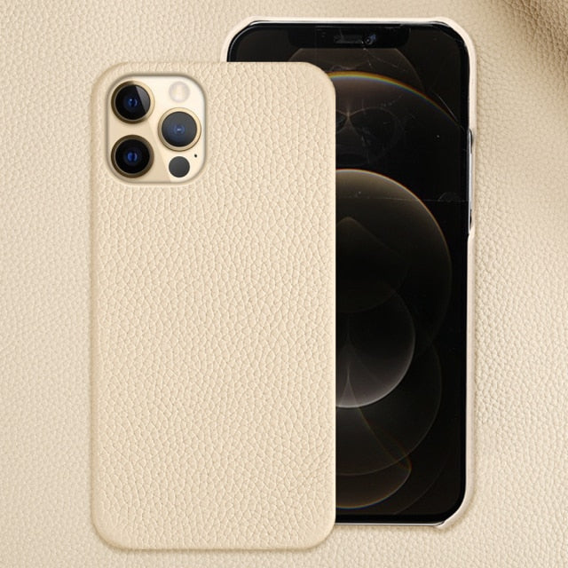 Leather iPhone Case Slim Design Protective