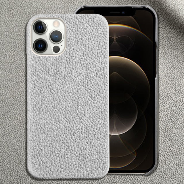 Leather iPhone Case Slim Design Protective