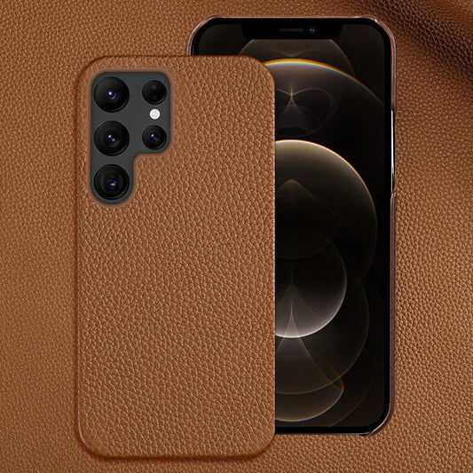 Slim Design Leather Galaxy Cover Case