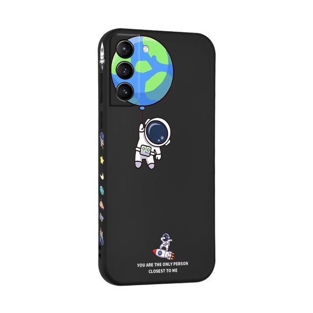 Space Astronaut Galaxy Cover Case