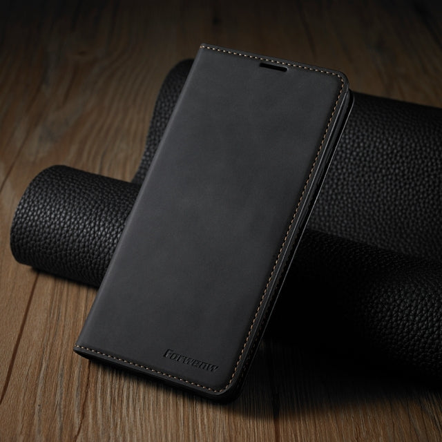 Slim Protective Wallet Leather Galaxy Case