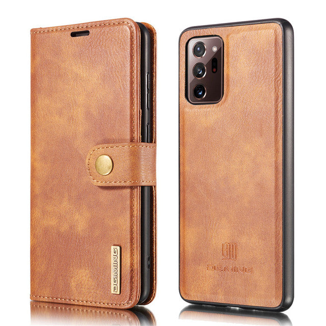 Galaxy Magnetic Flip Leather Case