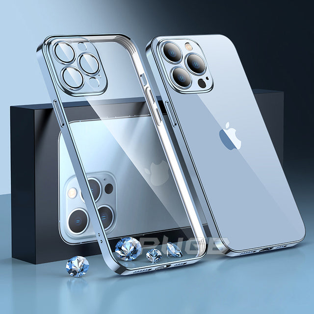 Slim Transparent Silicone Shockproof iPhone Cover