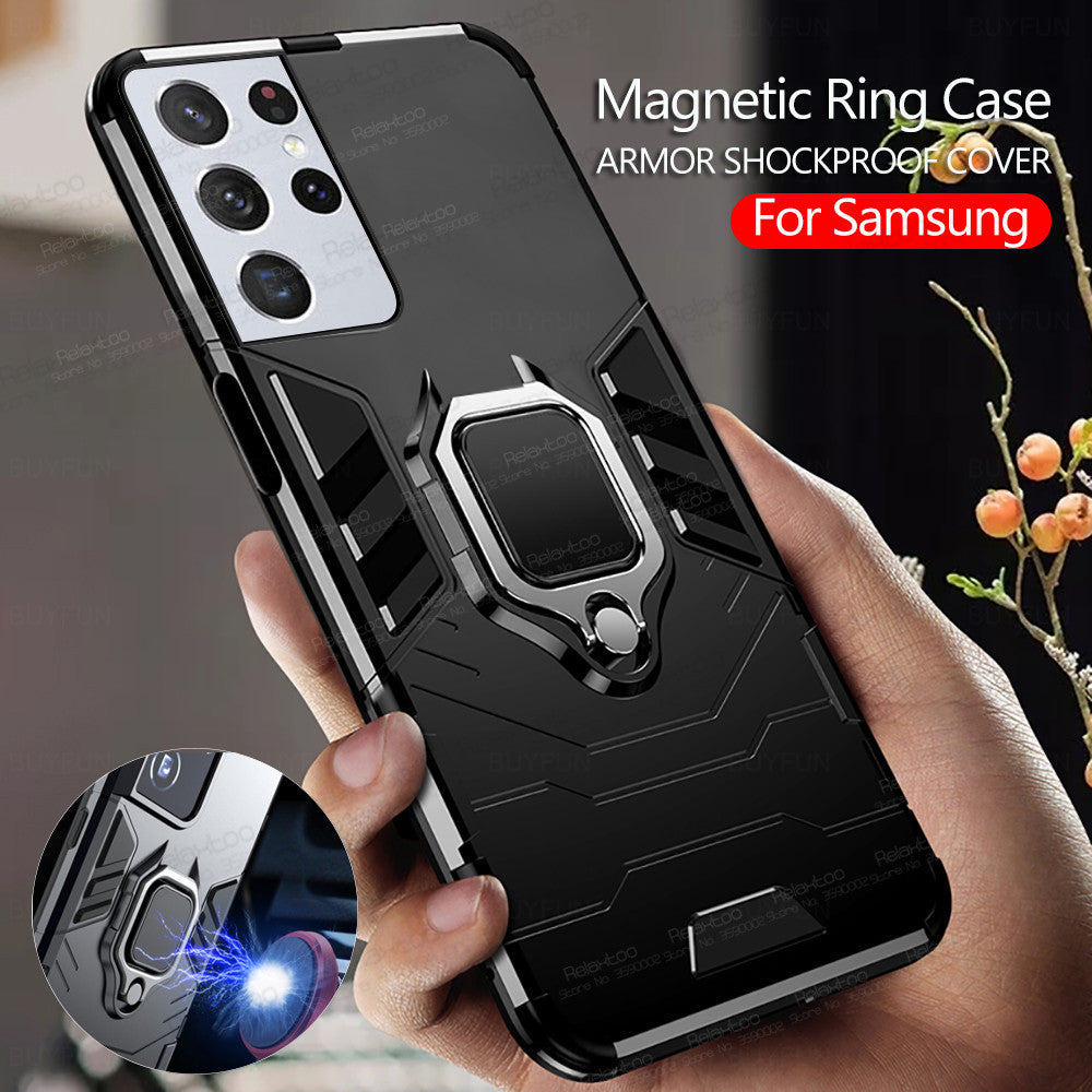 Galaxy Armor Cover Magnetic Holder Case