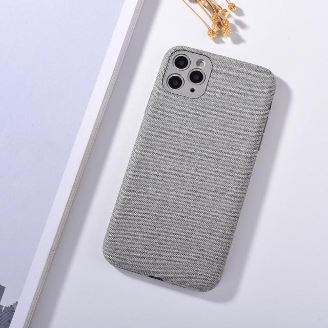 iPhone Case Canvas Cloth Soft Cover